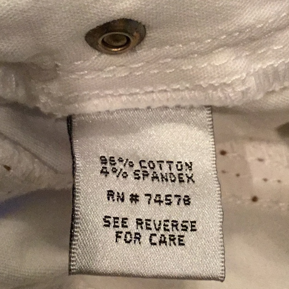 Cache Contour Collection Off White Jeans - Picture 8 of 8